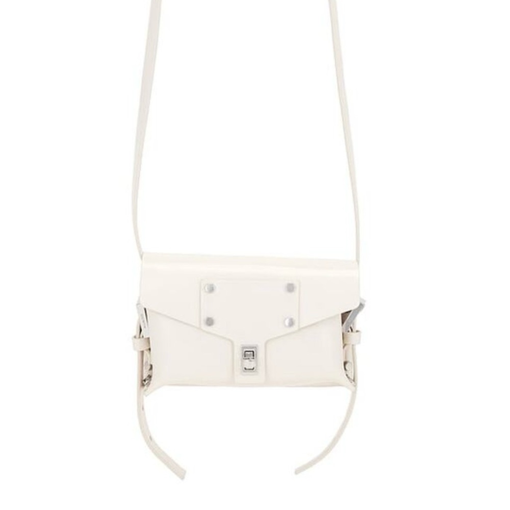 ALLSAINTS Miro Mini Crossbody in Desert White